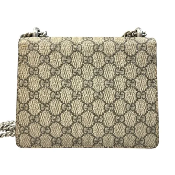 GUCCI GG Supreme Coated Canvas Dionysus Chain Bag
